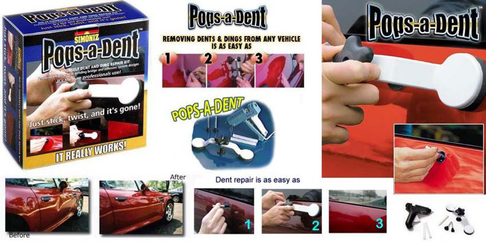 Набор для удаления вмятин Pops a Dent - реальные отзывы покупателей и специалистов